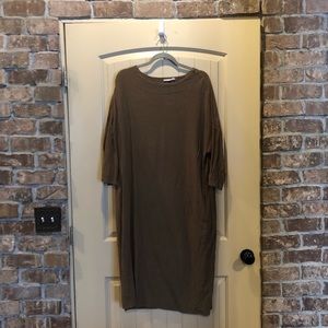 Oversized Linen/Rayon Dress